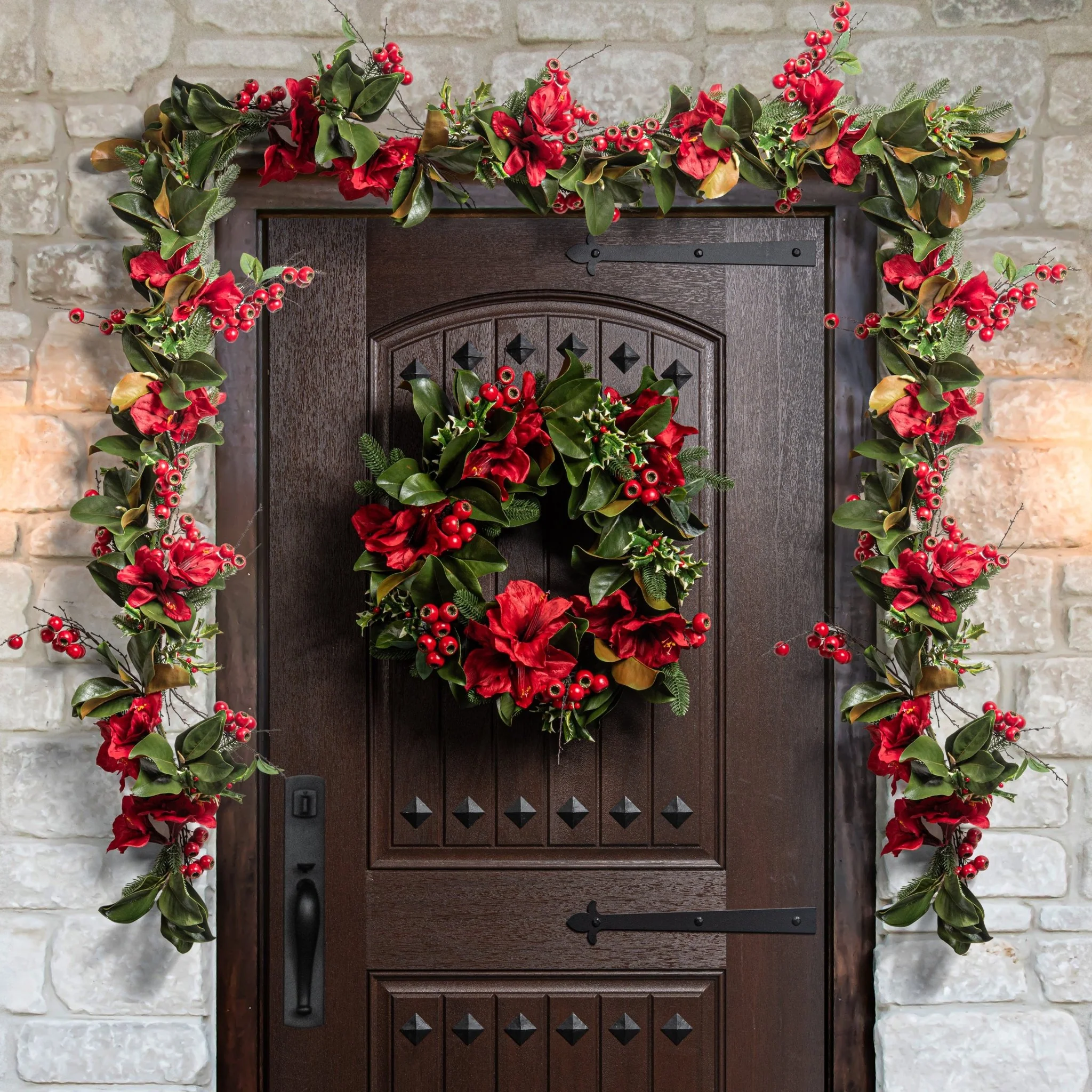 H Potter - Faux Deck the Halls Wreath - Image 3