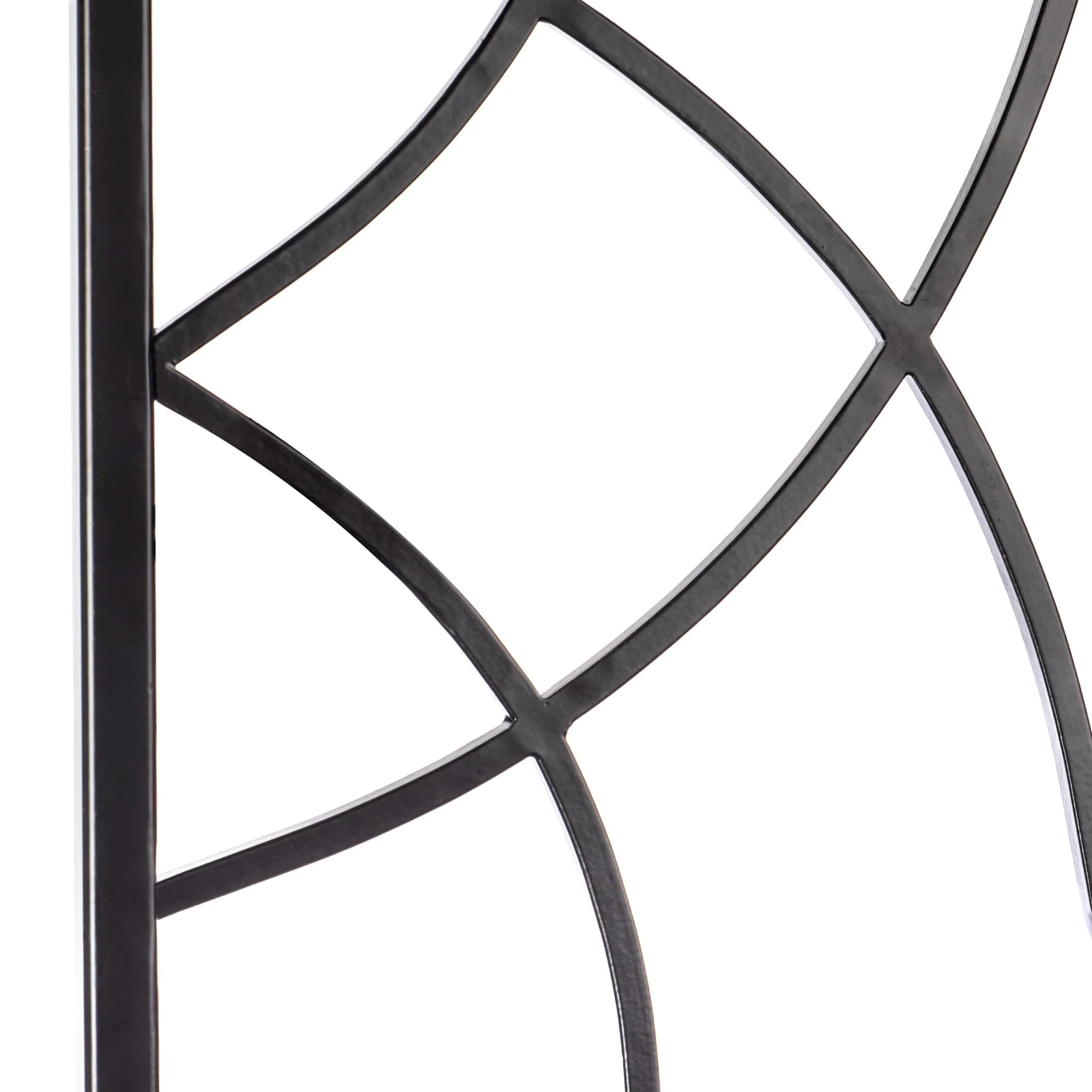 H Potter Geometric Iron Garden Small Trellis – Set of 2 - 58" Tall - Black Powder-Coated Finish - Image 7