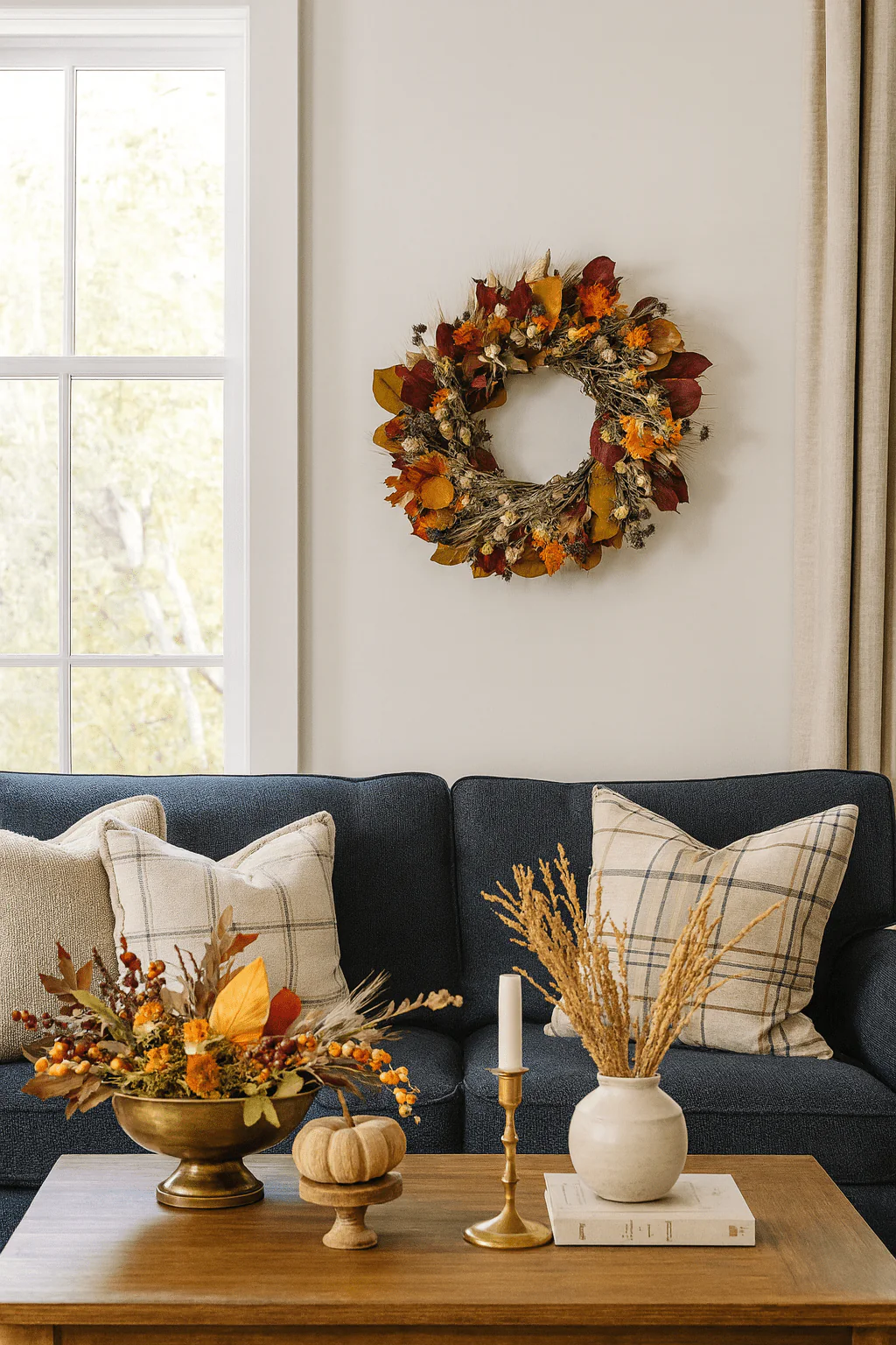 H Potter - Preserved Gratitude Autumnal Wreath - Image 3