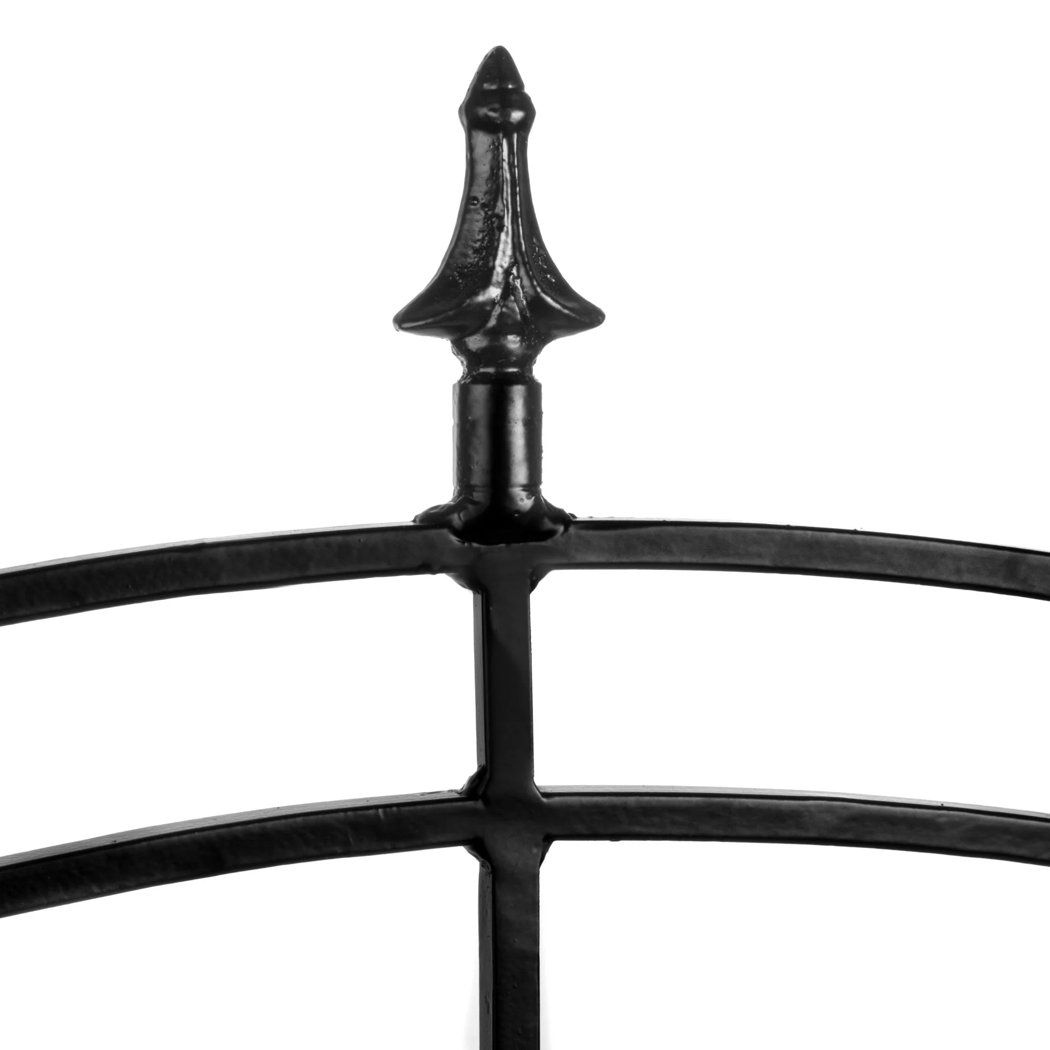H Potter Fan Trellis Set of 2 - Freestanding Metal - Black Finish - Image 7