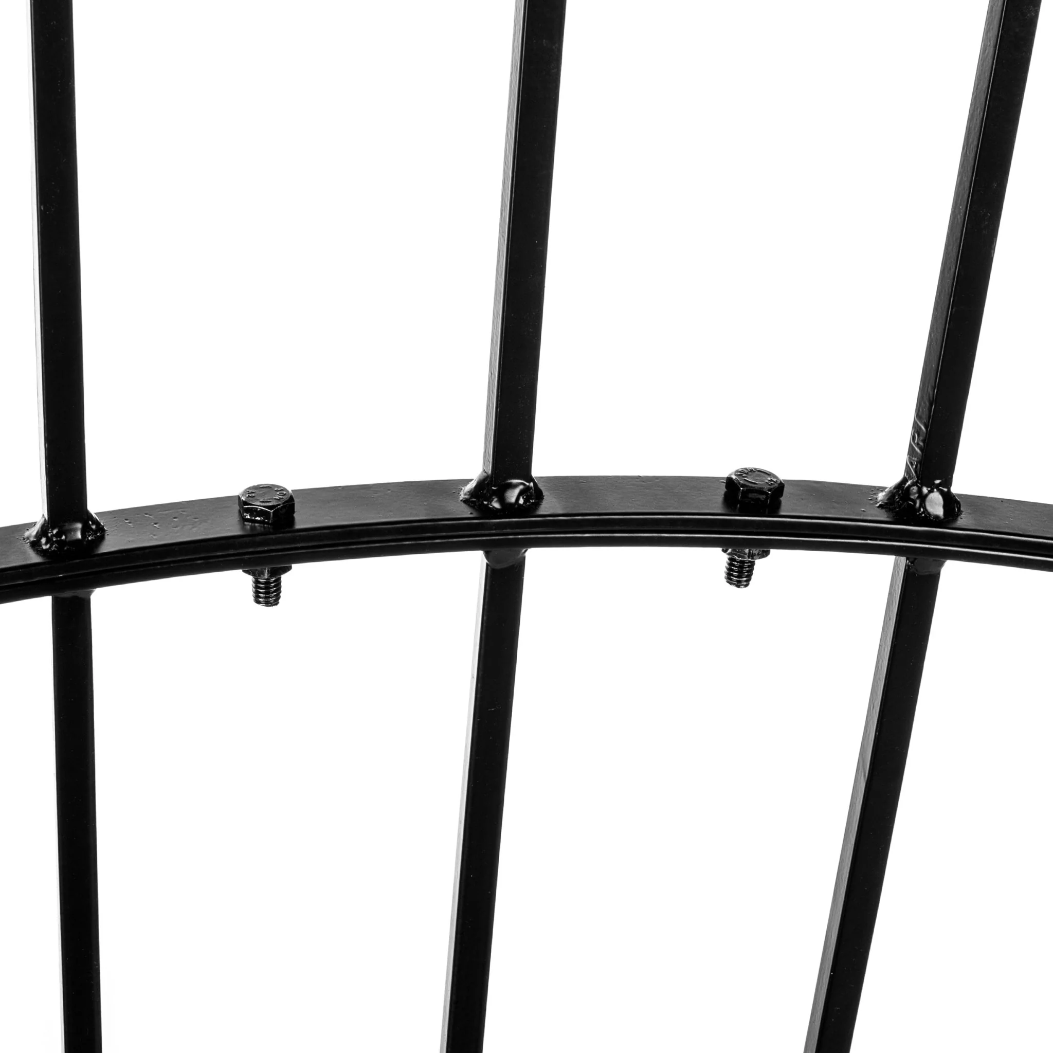 H Potter Fan Trellis Set of 2 - Freestanding Metal - Black Finish - Image 8