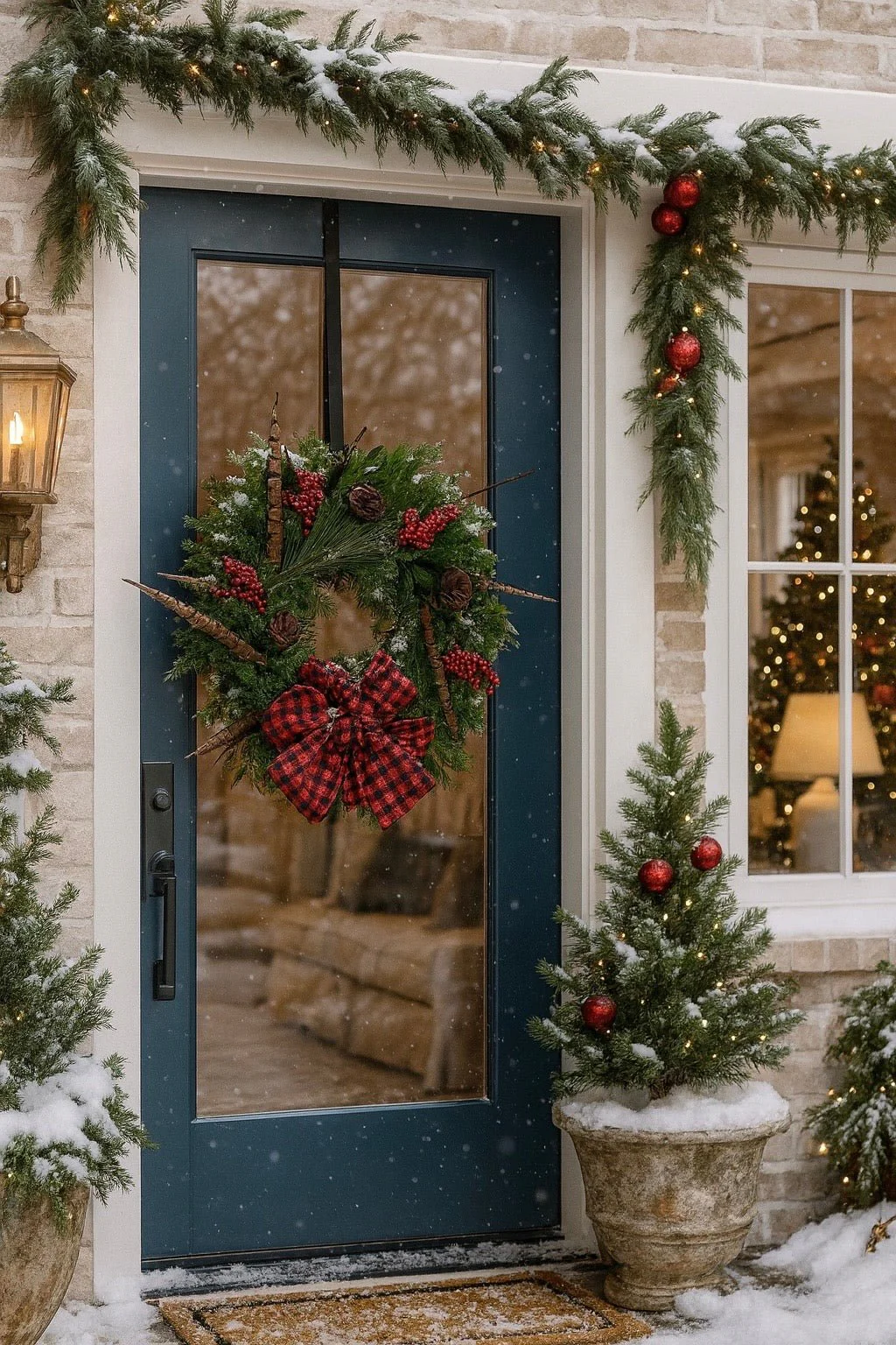 H Potter - Fresh Ponderosa Ranch Holiday Wreath - Image 5