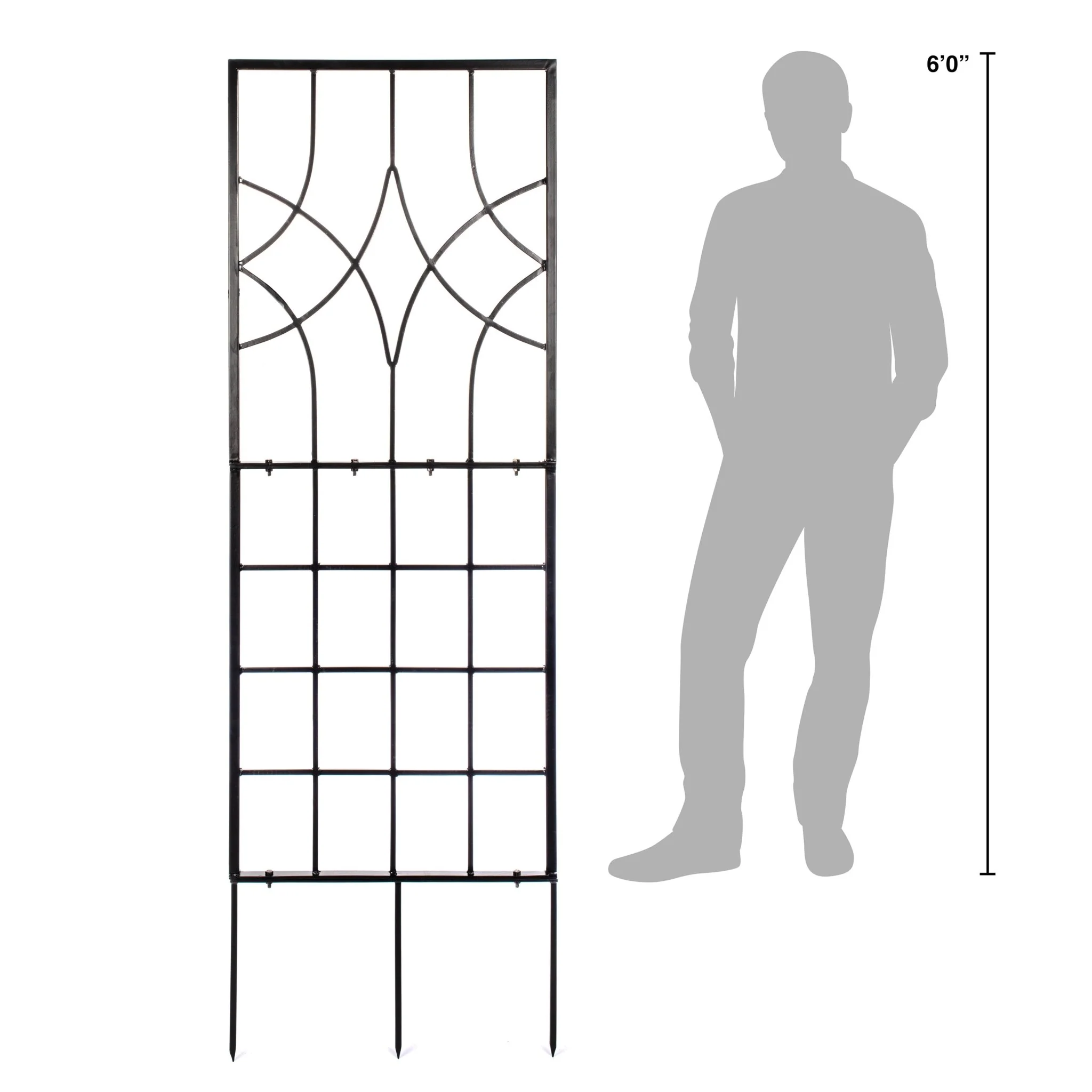 H Potter Geometric Garden Trellis Set of 3 – 1 Large 69" Tall & 2 Small 58"Tall - Image 4