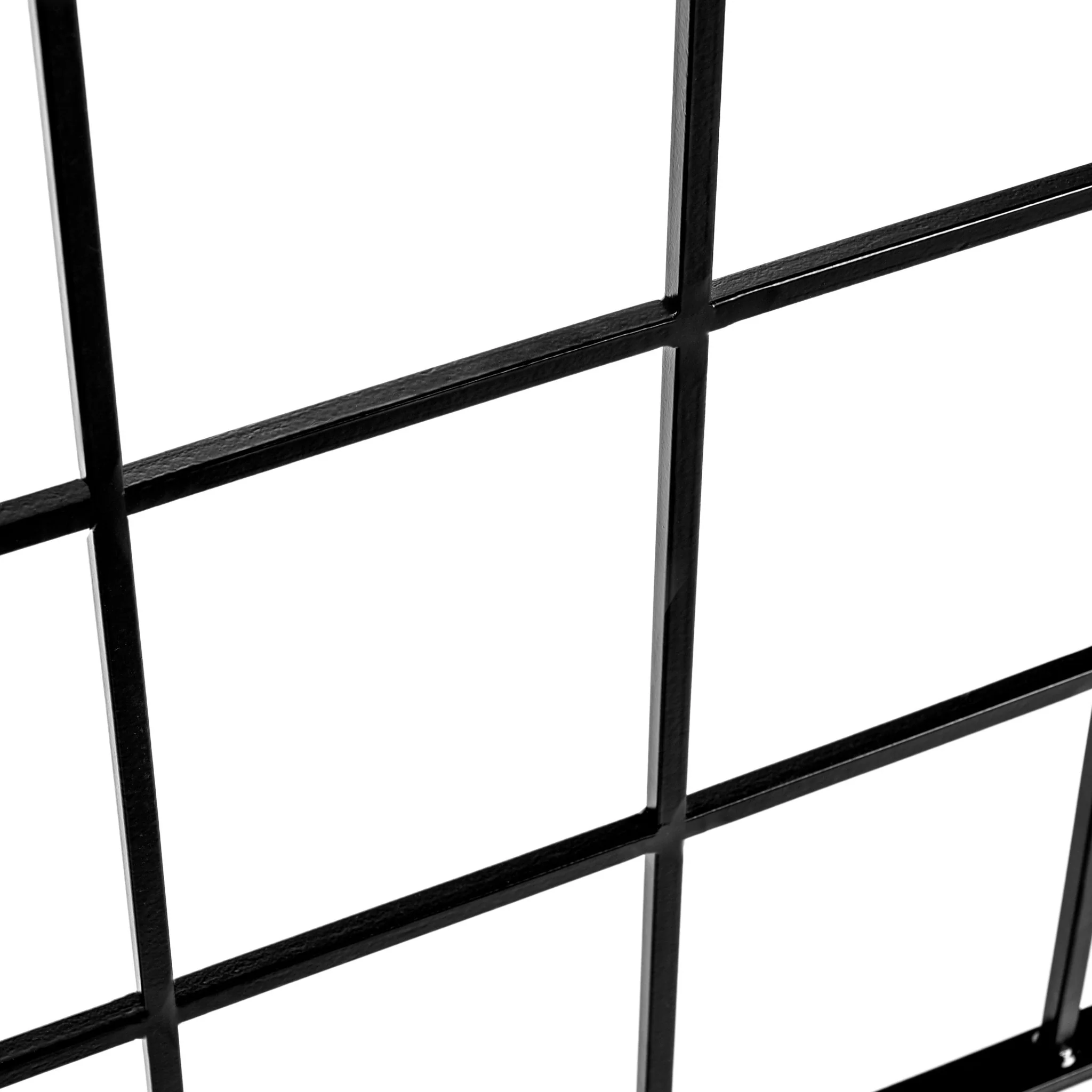 H Potter Geometric Trellis Set of 2 - Large Black Iron Garden Trellises - 69.25" Tall - Image 8