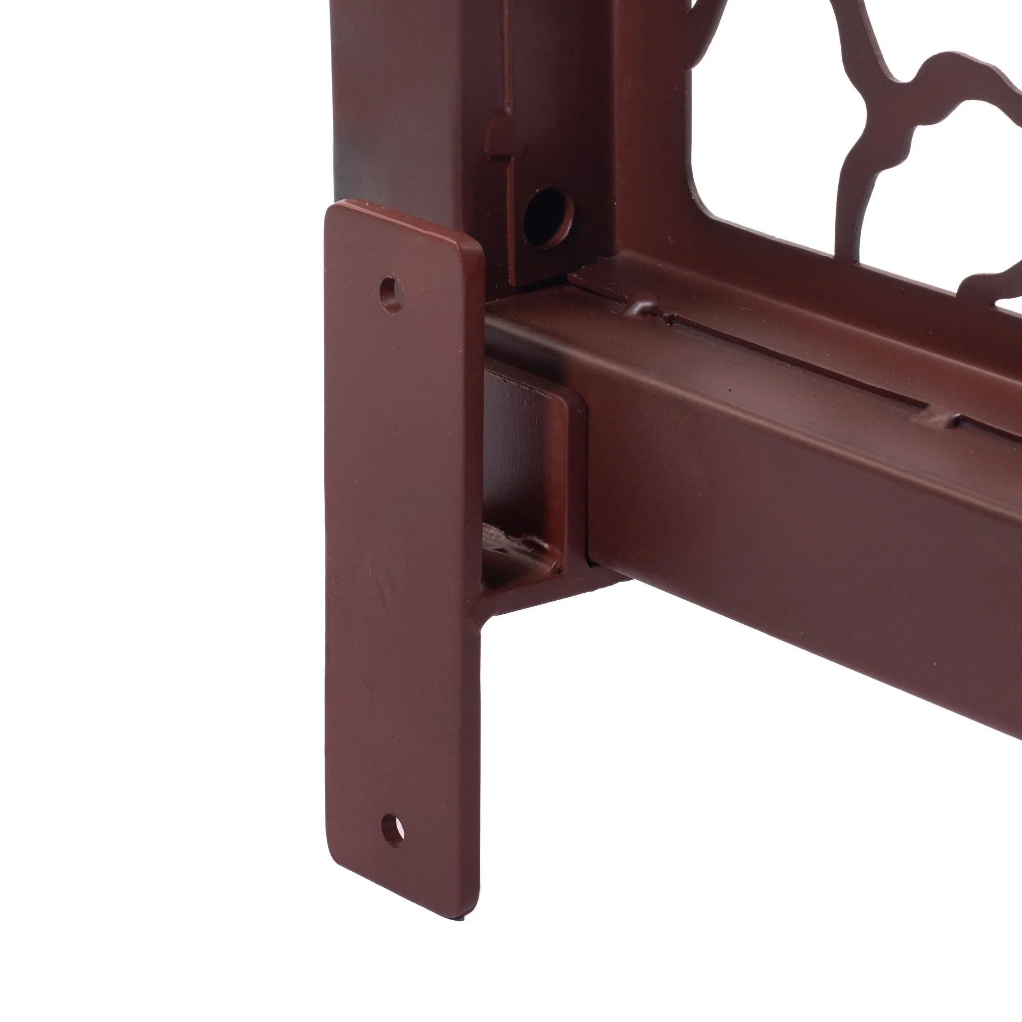 H Potter Dorset Garden Wall Trellis Set of 2 Trellises - Mahogany Finish - For Climbing Plants - Image 7
