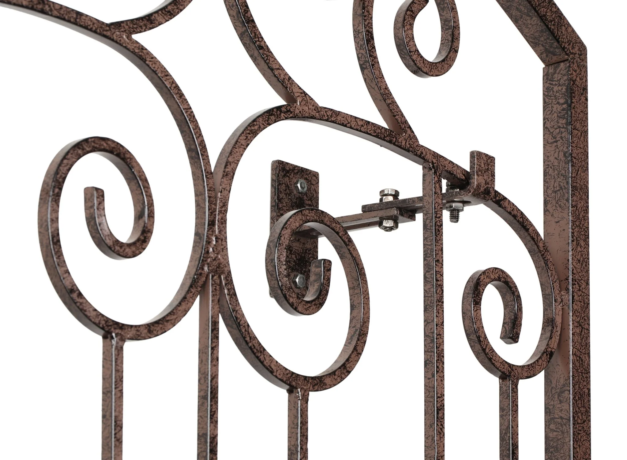 H Potter Lenox Estate Wall Trellis - Set of 3 – 8 Ft Tall Iron Garden Screens - Black Finish - Image 9