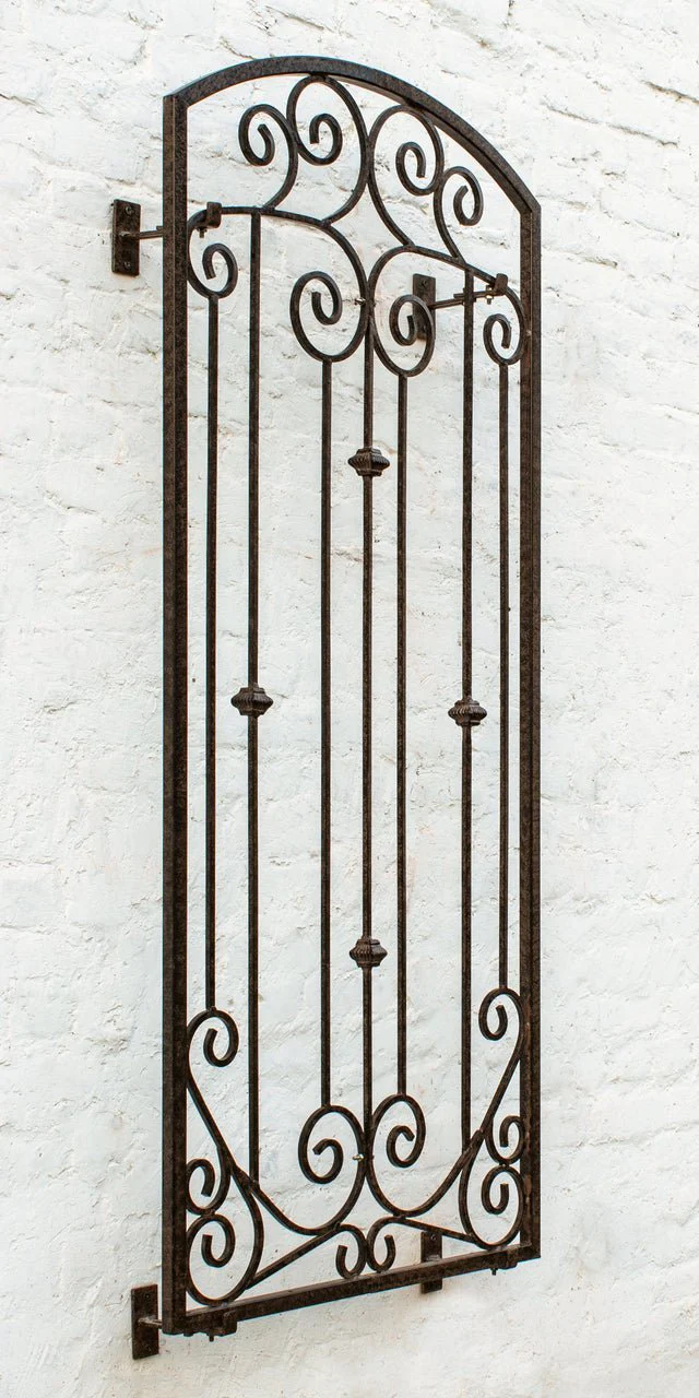 H Potter Lenox Estate Wall Trellis - Set of 3 – 6 Ft Tall Iron Garden Screens - Black - Image 3