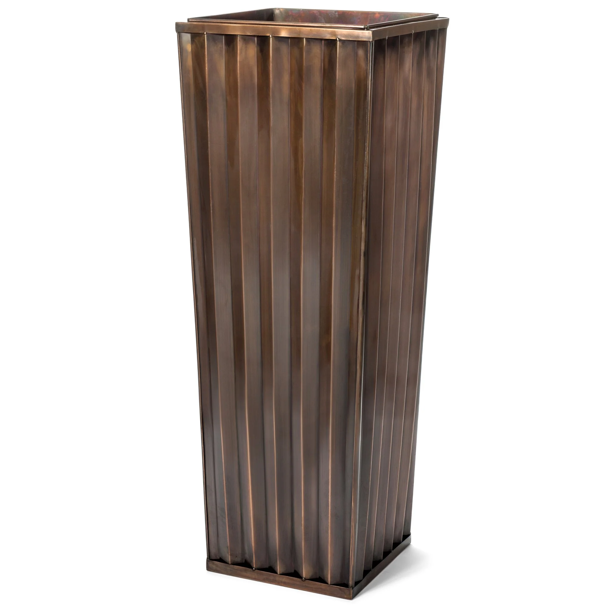 H Potter Ribbed Planter Small GAR546S - Image 2