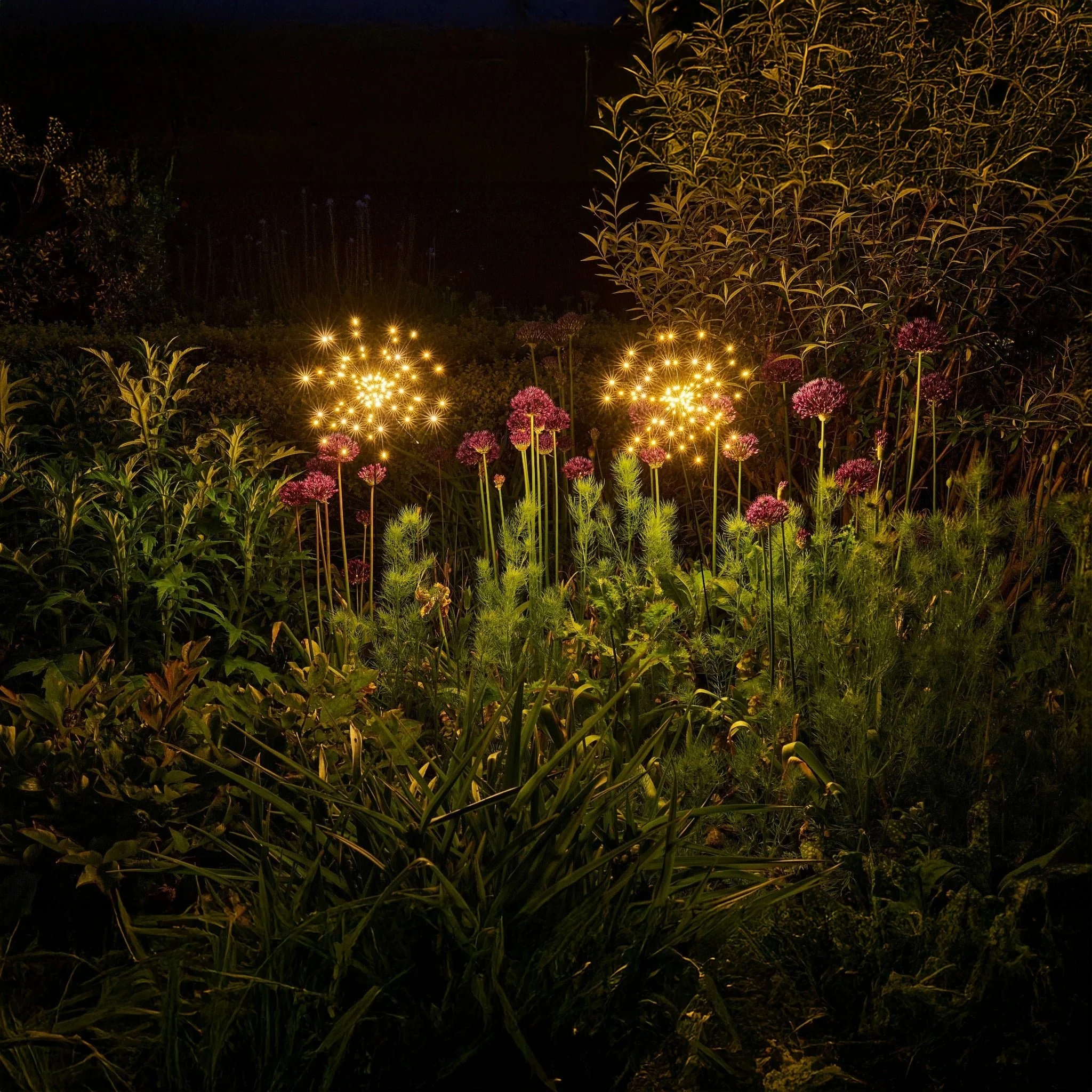 H Potter Solar Sparkle Stake Light – 90 LED Outdoor Solar Garden Light - Image 5