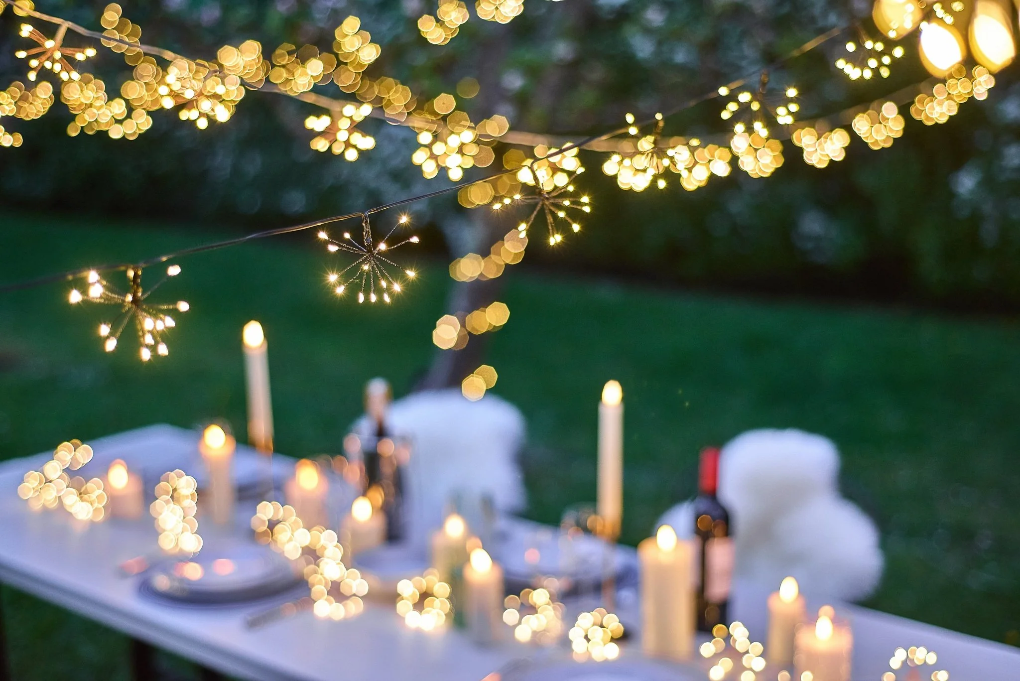 H Potter Sparkle Light String – 150 Warm LED Lights - Battery & Timer - Image 4