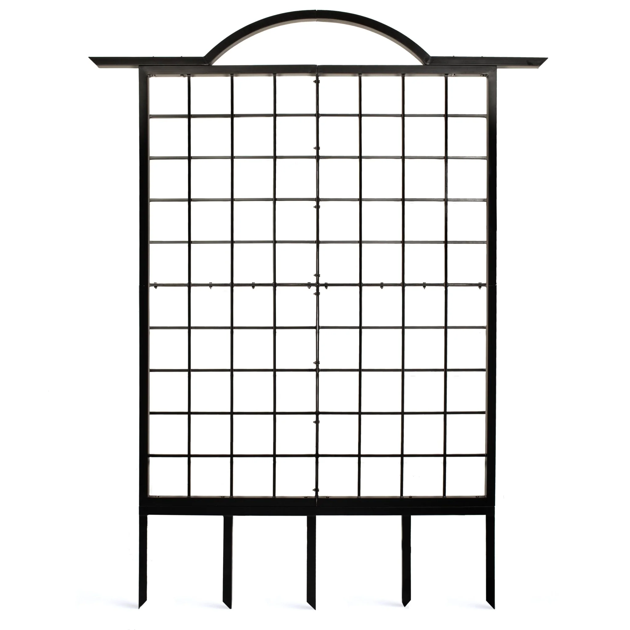H Potter Chesterfield Trellis - Black Freestanding Garden Screen - Image 7