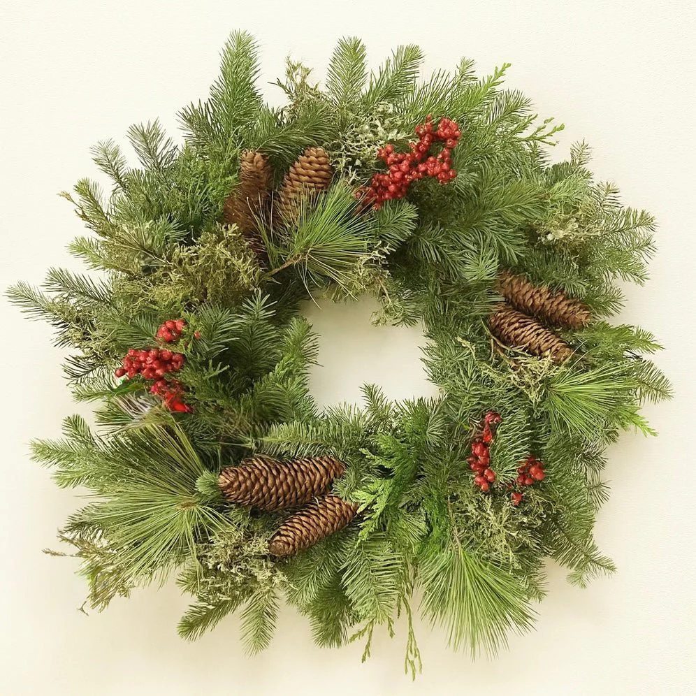H Potter - Fresh The Festive Fir Wreath