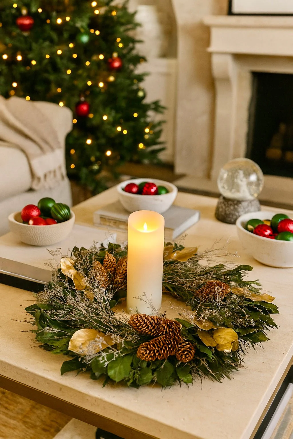 H Potter - Preserved The Golden Woodland Wreath - Image 3