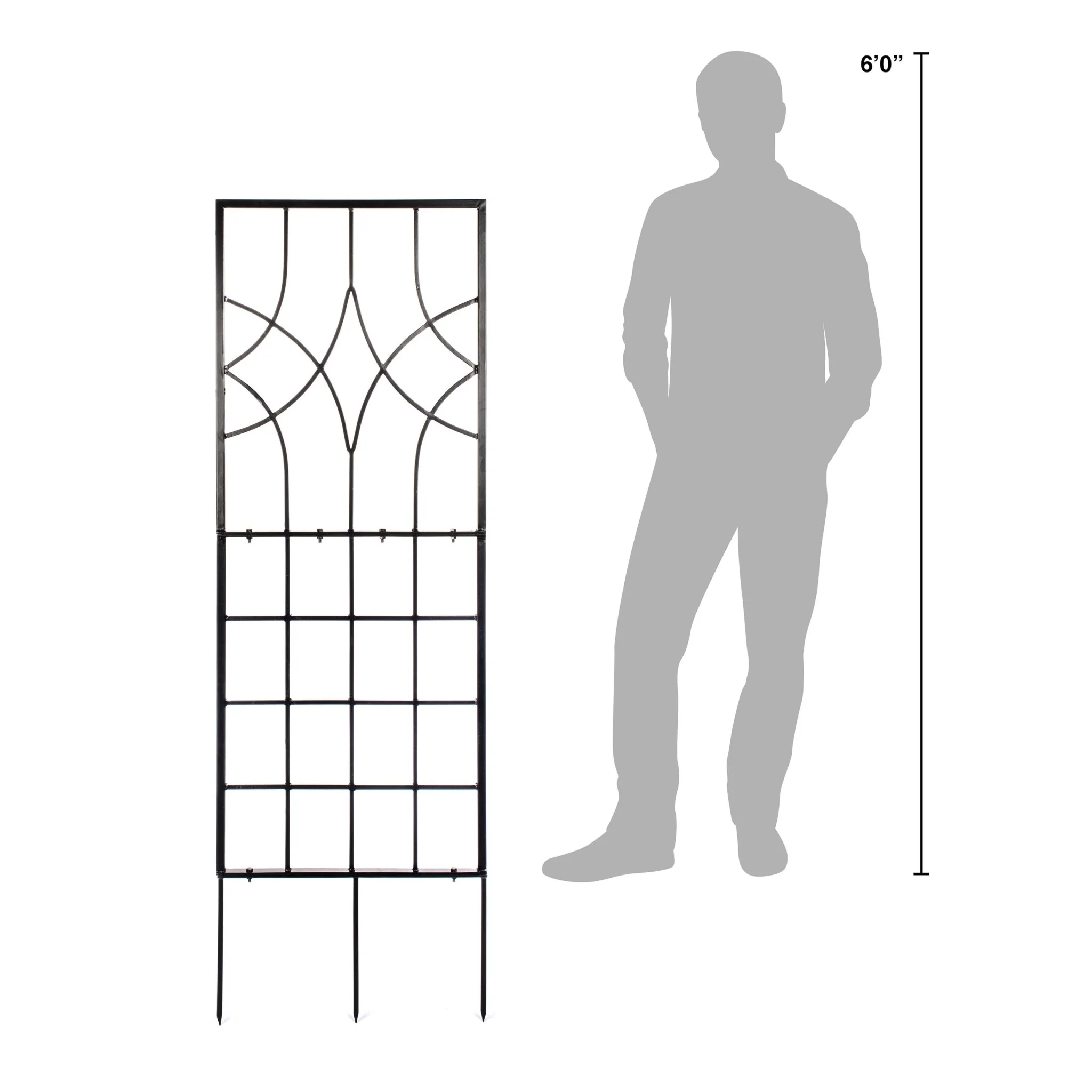 H Potter Geometric Garden Trellis Set of 3 – 1 Large 69" Tall & 2 Small 58"Tall - Image 8