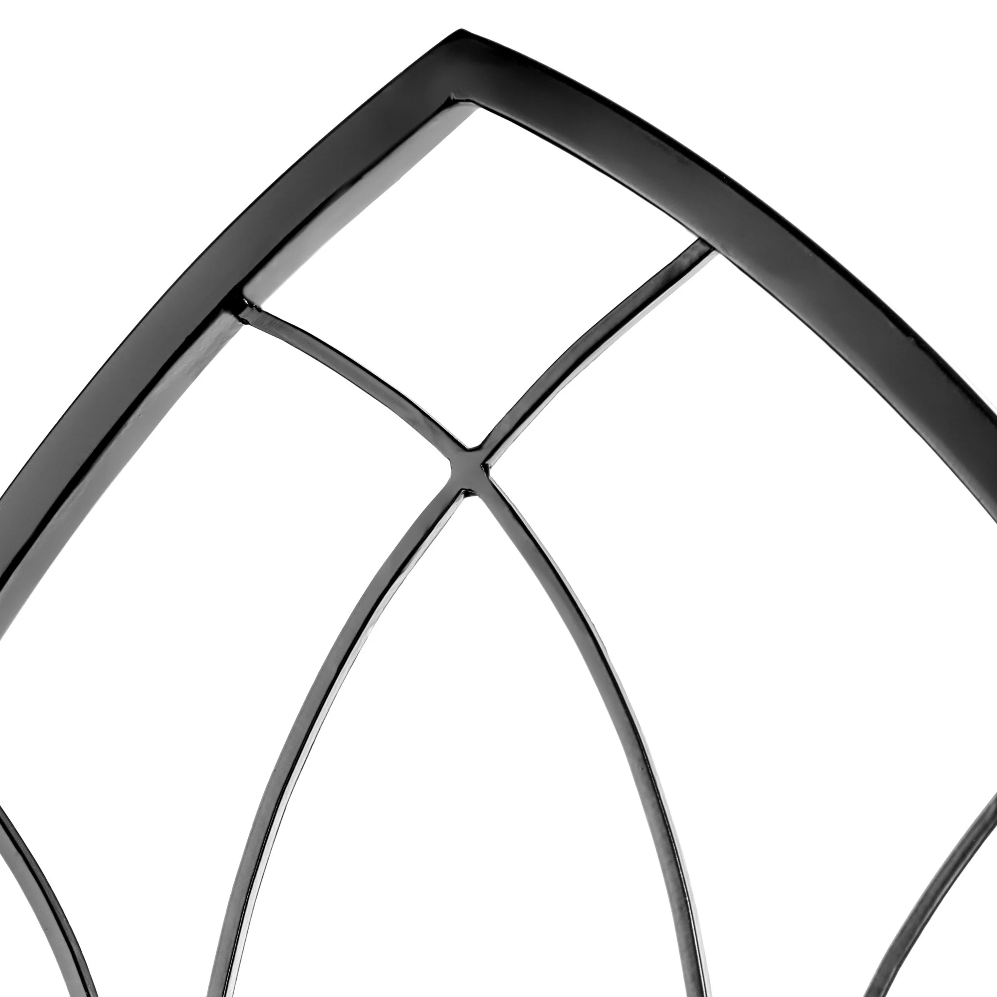 H Potter Gothic Garden Trellis Set of 3 – Black Finish - 1 Large 73" Tall & 2 Small 62" Tall - Image 11