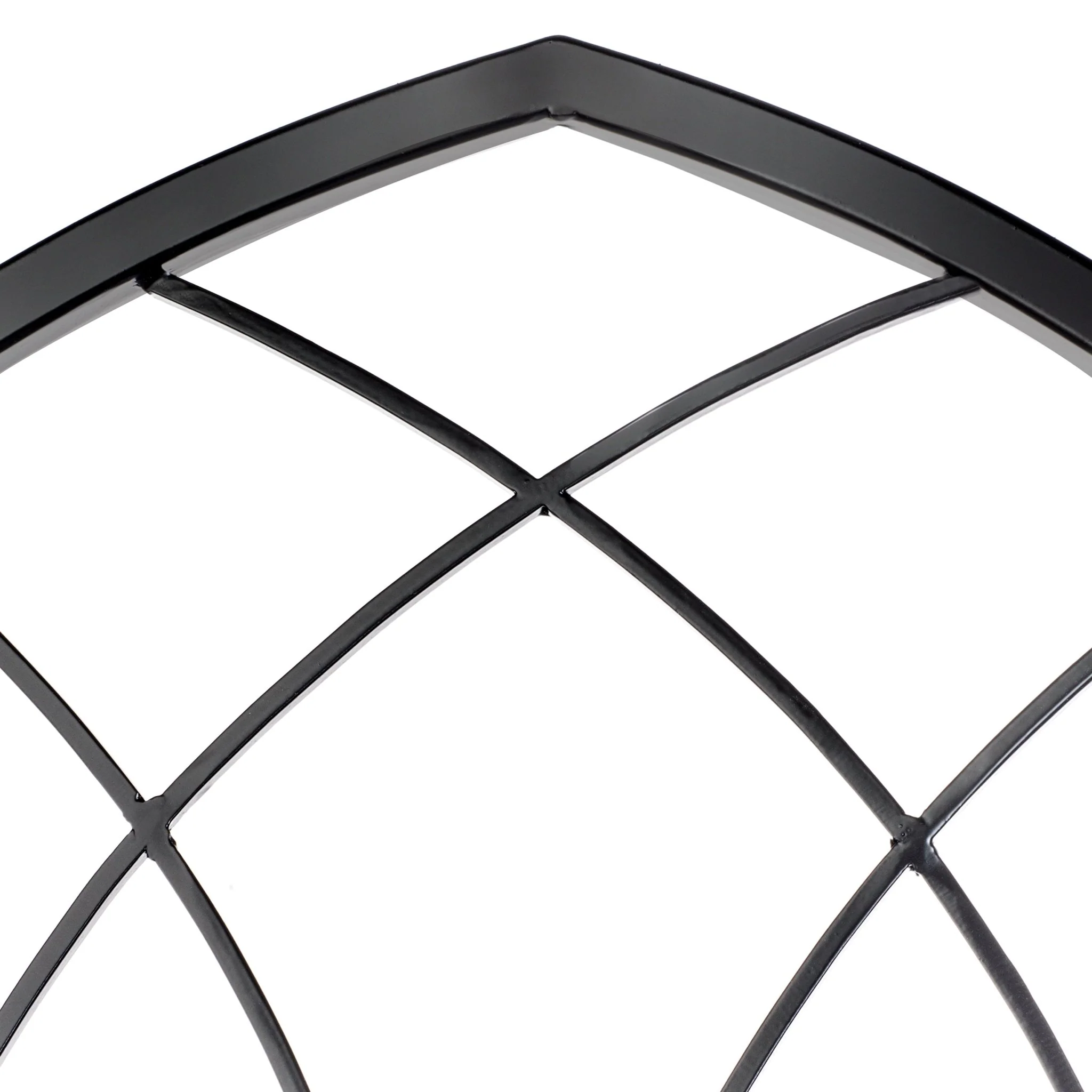H Potter Gothic Garden Trellis Set of 3 – Black Finish - 1 Large 73" Tall & 2 Small 62" Tall - Image 6