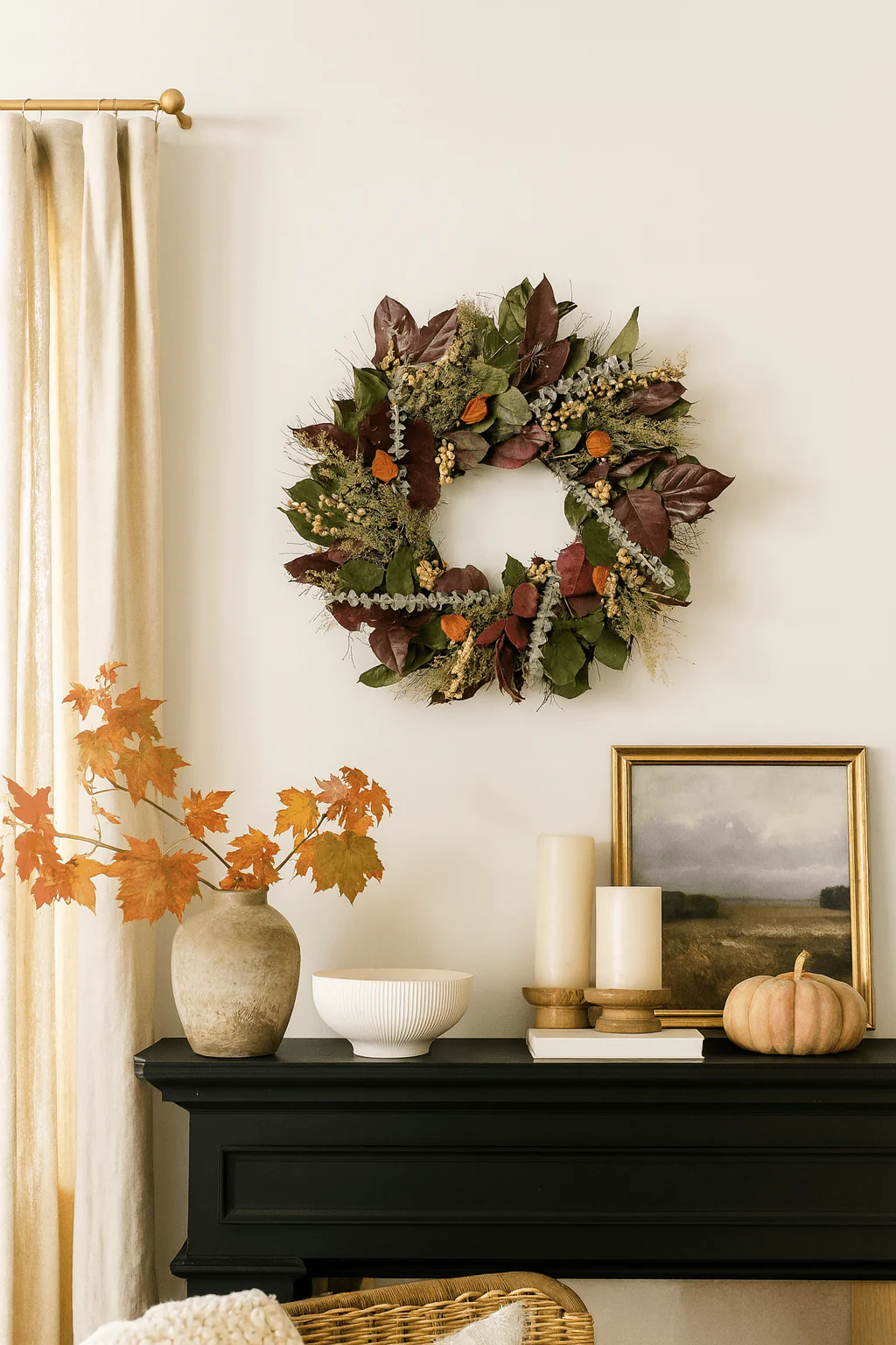 H Potter - Preserved Twilight Harvest Wreath - Image 3