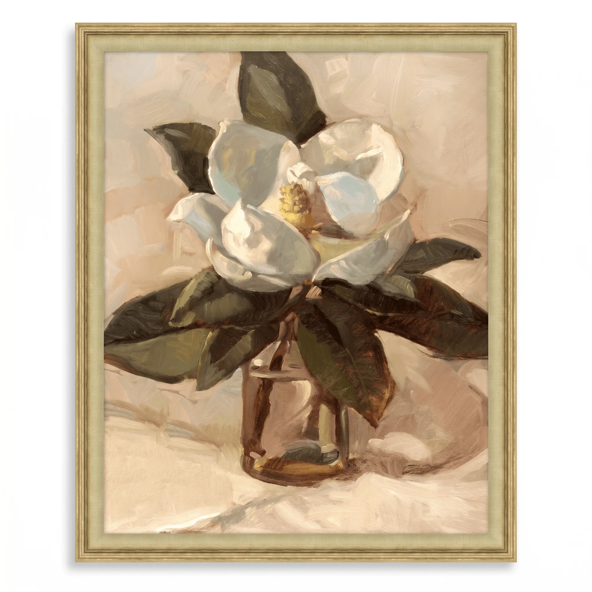 H Potter Modern Magnolia Canvas Wall Art - Image 2