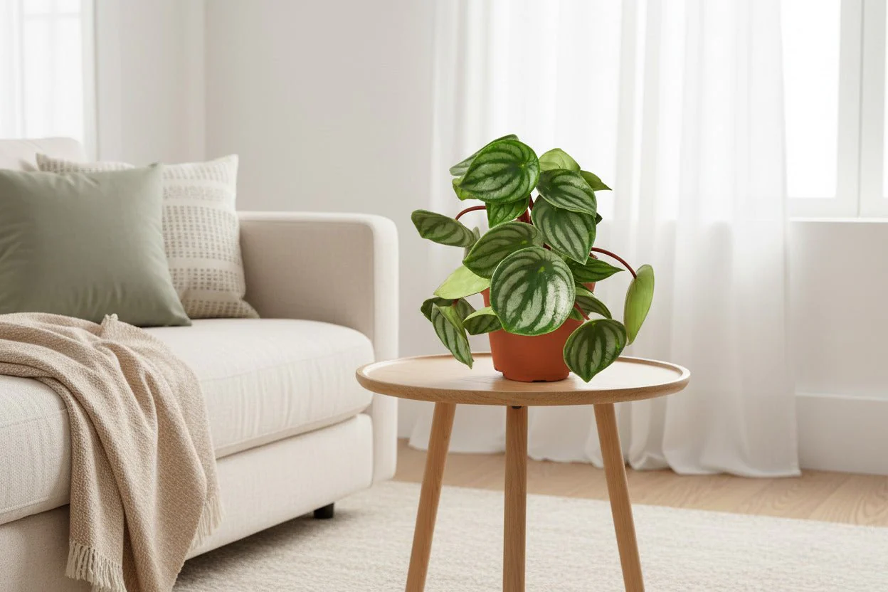 Watermelon Peperomia (Peperomia argyreia) - Image 6