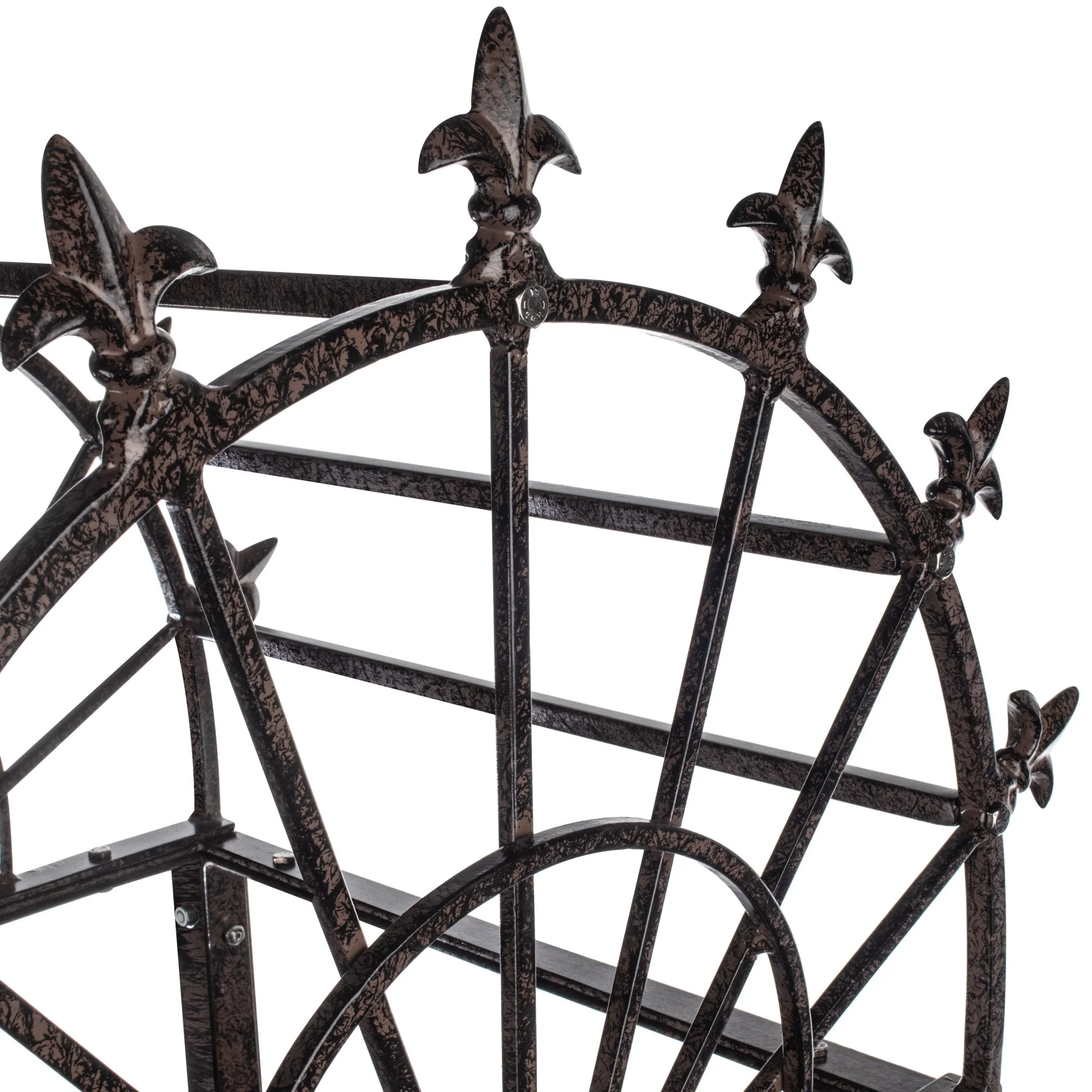 H Potter Granville Garden Obelisk Trellis - 7 Ft Tall Freestanding Metal Landscape Structure - Image 5
