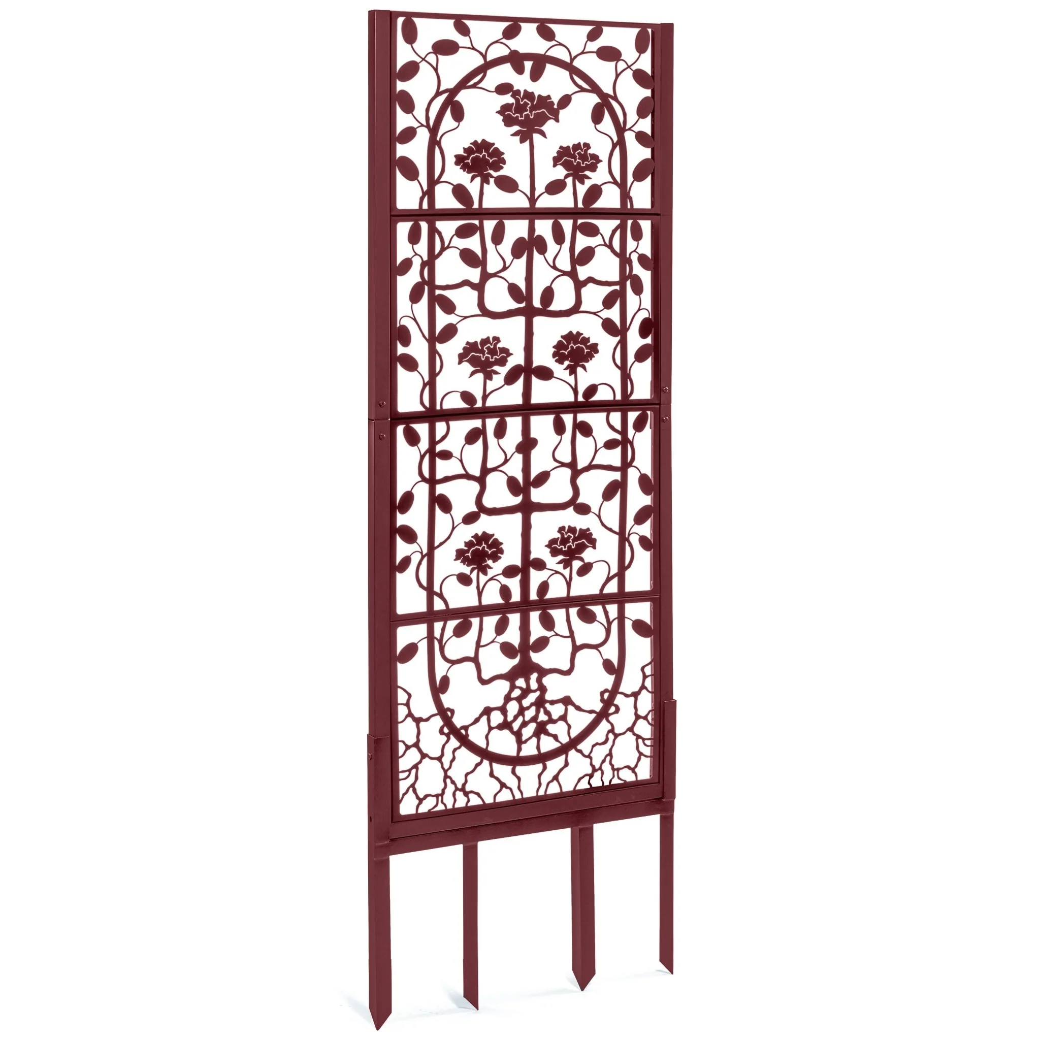 H Potter Dorset Garden Trellis - Mahogany Finish - Freestanding - Image 6