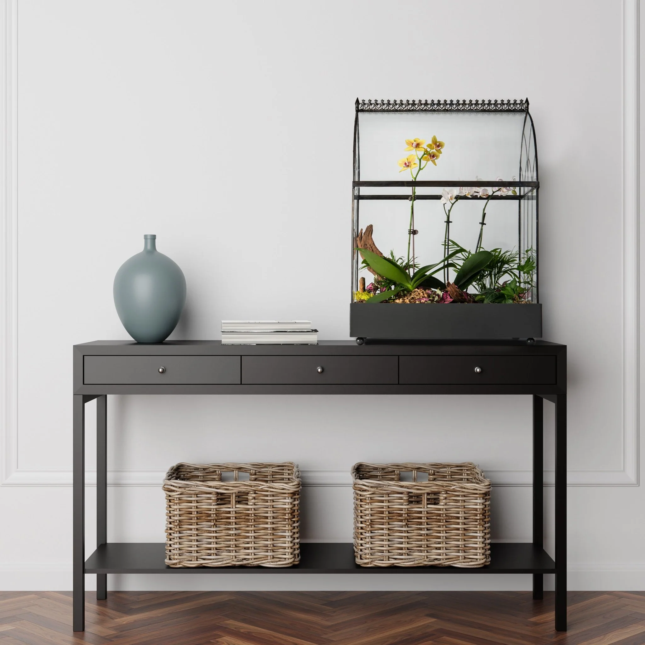 H Potter Large Terrarium Wardian Case - Glass Plant Container - Image 14