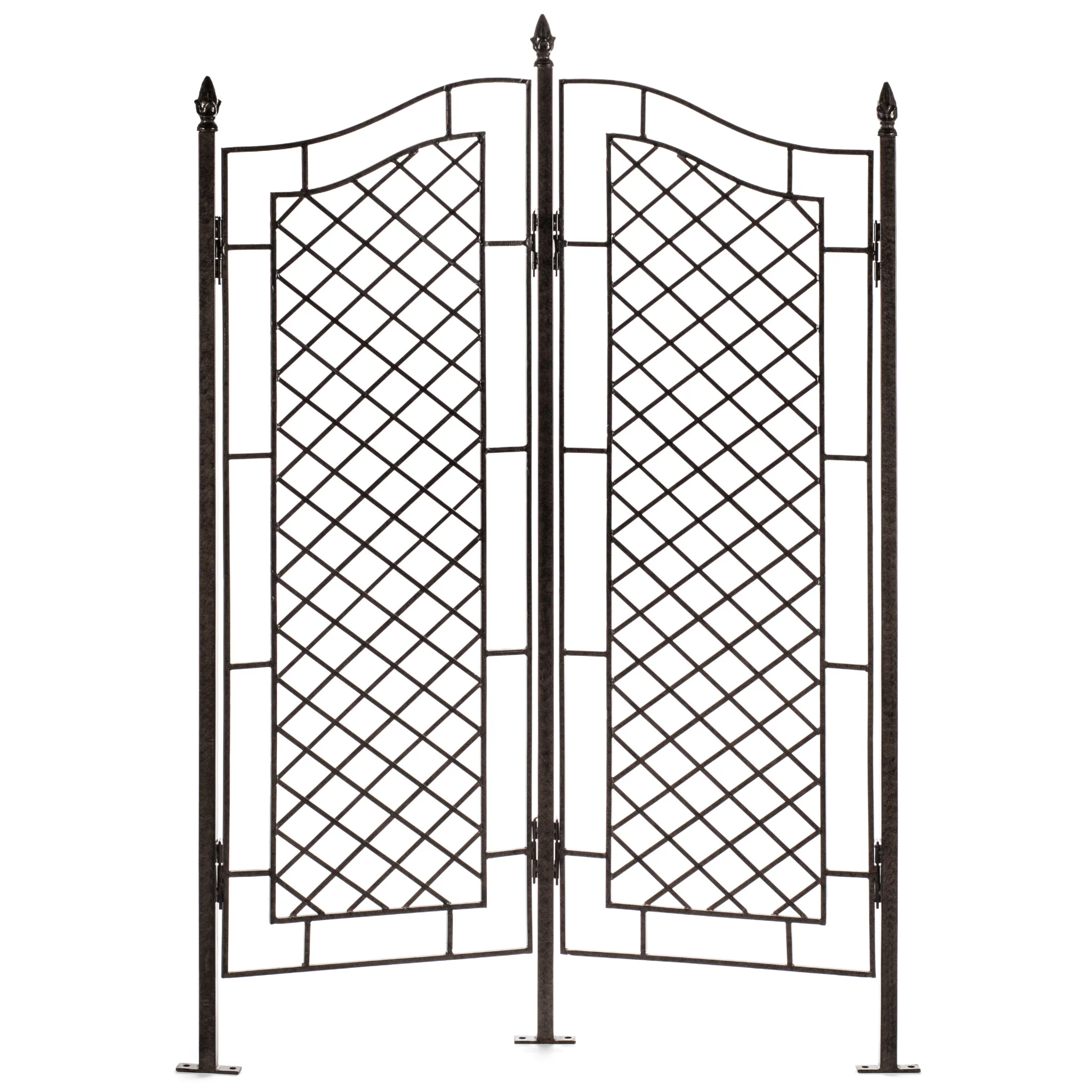 H Potter Augusta 2-Panel Garden Trellis - Privacy Screen – Freestanding - Image 2