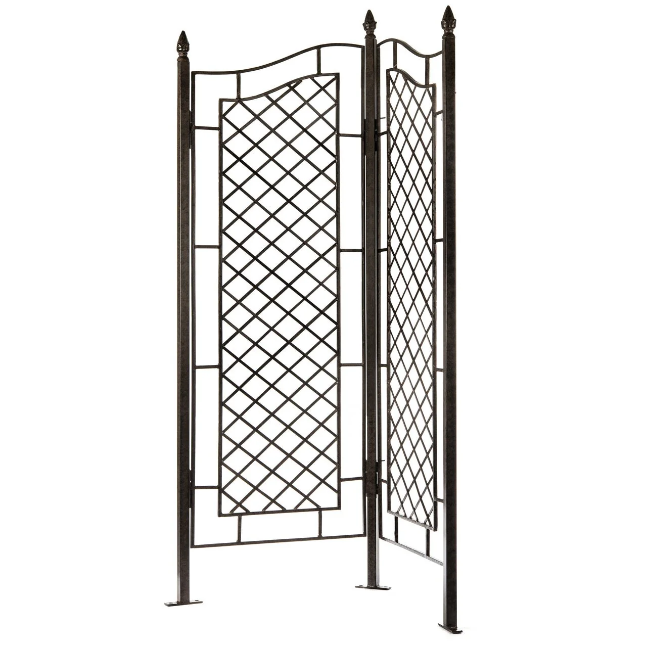 H Potter Augusta 2-Panel Garden Trellis - Privacy Screen – Freestanding - Image 8