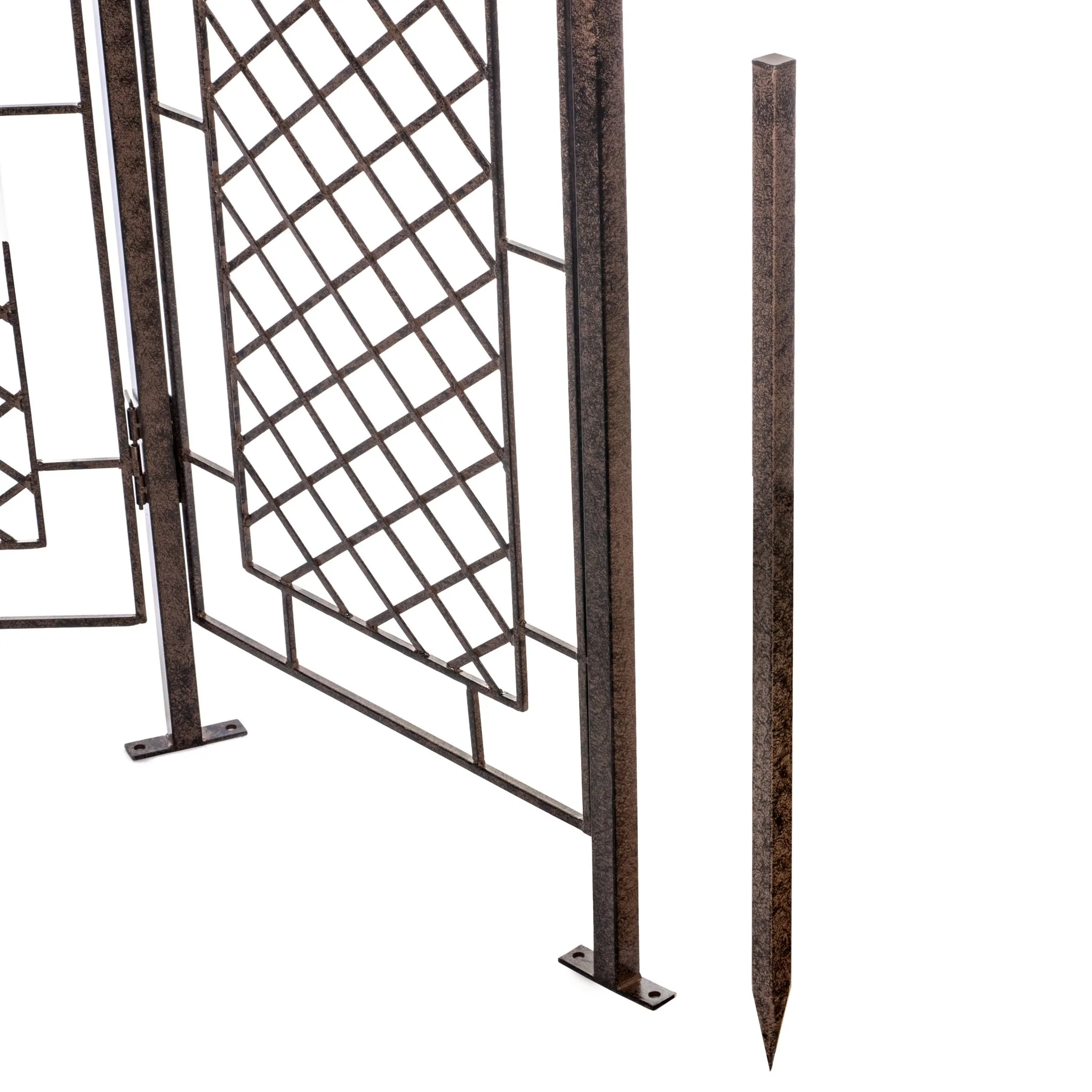 H Potter Augusta 2-Panel Garden Trellis - Privacy Screen – Freestanding - Image 9