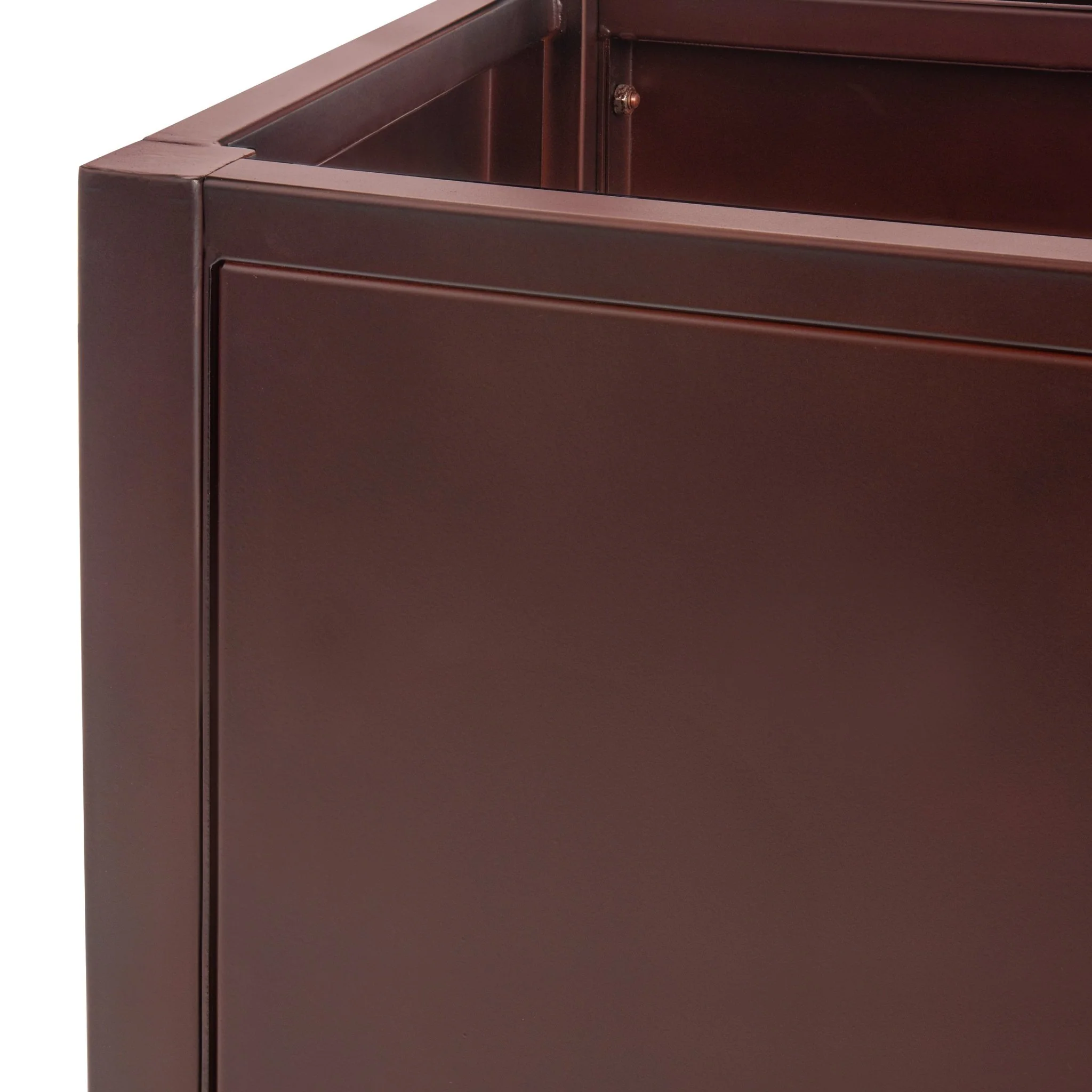 H Potter Camden Trellis Planter - Mahogany Finish - Patio Deck Balcony - Image 11