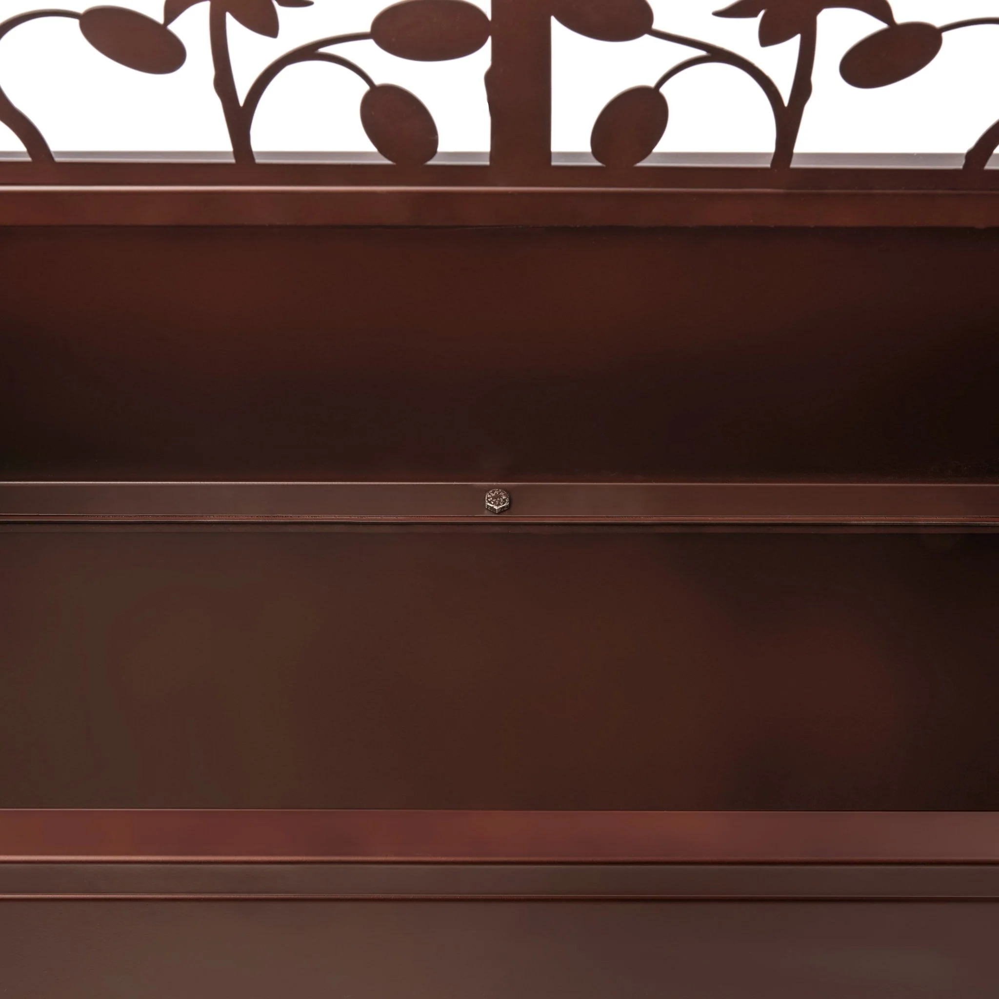 H Potter Camden Trellis Planter - Mahogany Finish - Patio Deck Balcony - Image 12