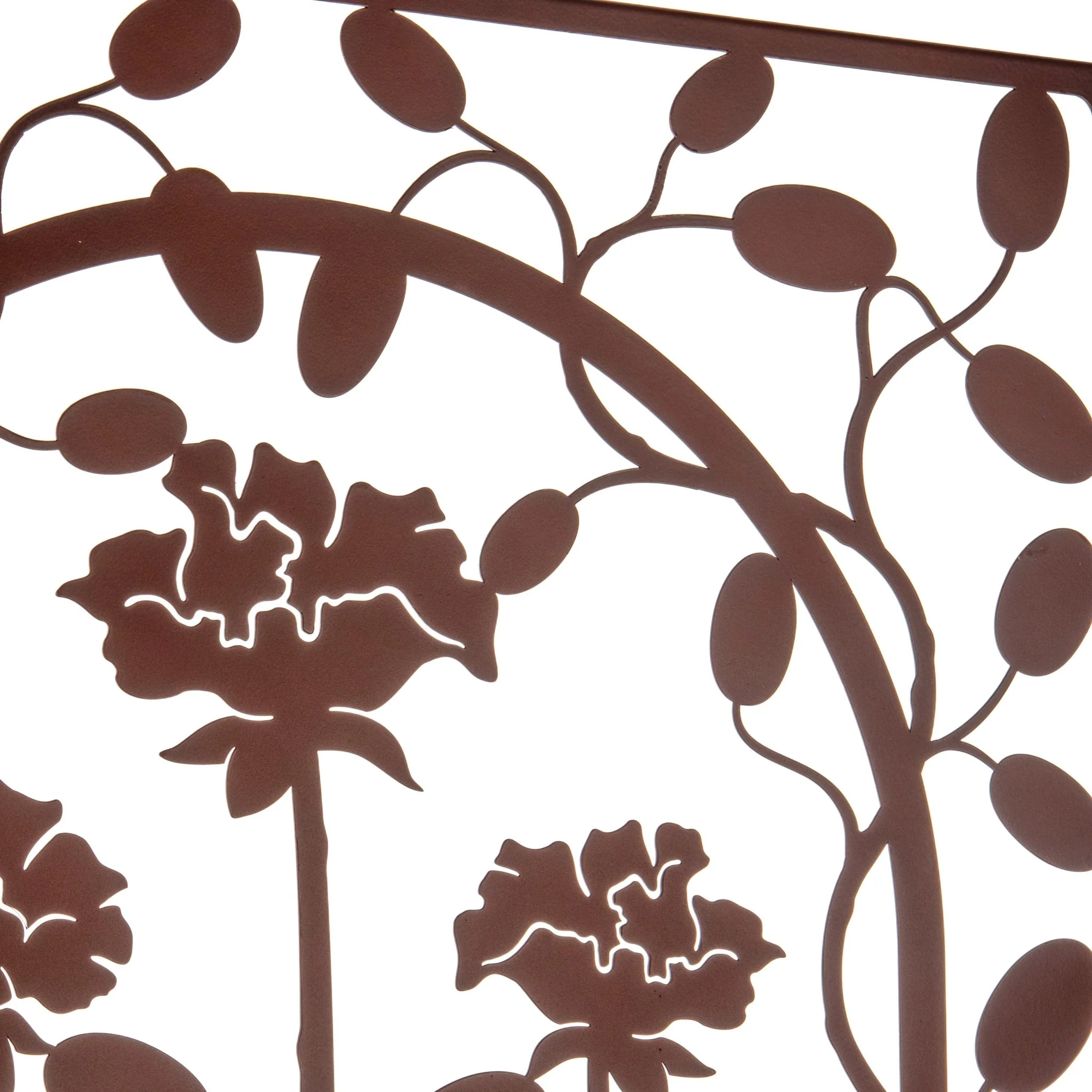 H Potter Camden Trellis Planter - Mahogany Finish - Patio Deck Balcony - Image 7