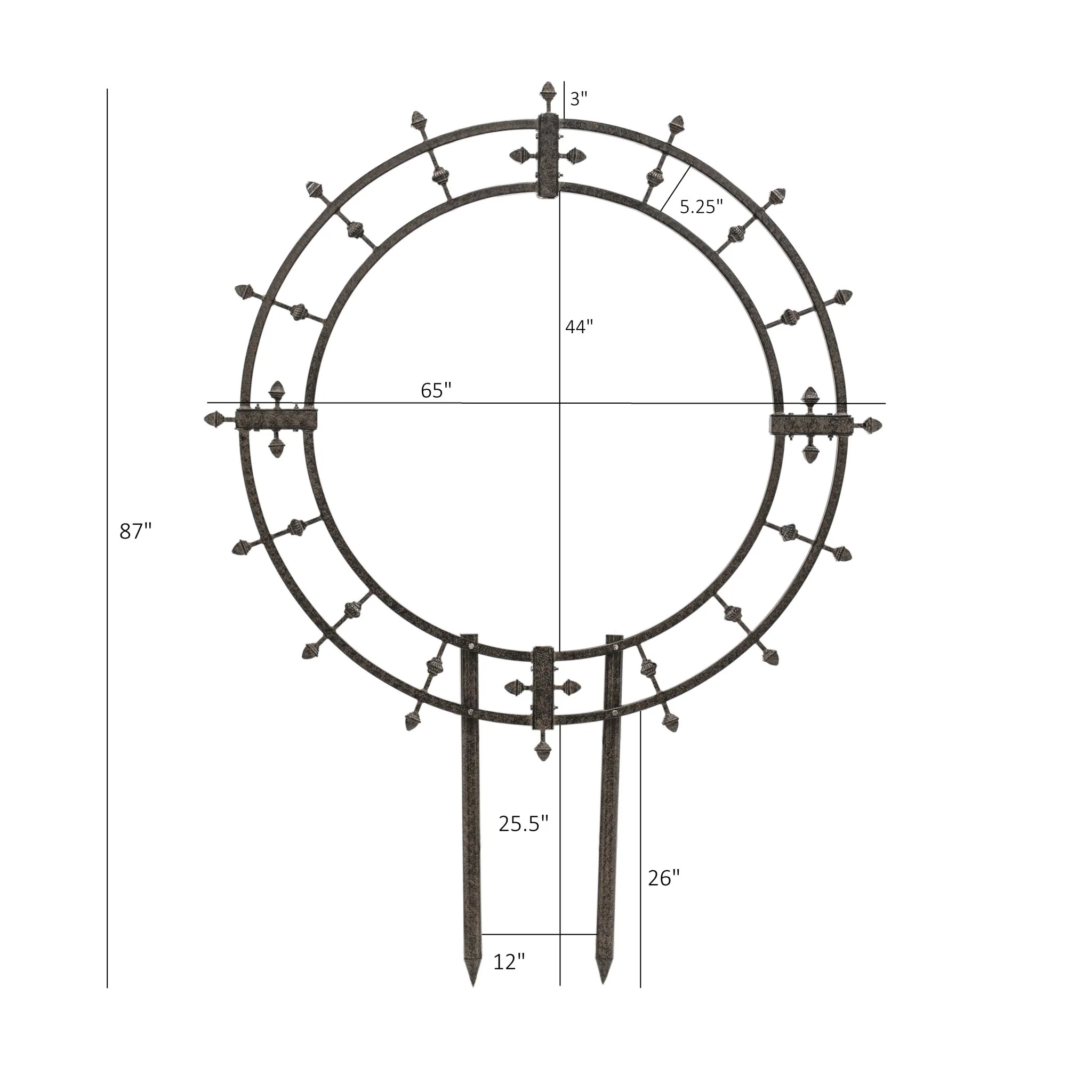 Warehouse Deals H Potter Used Round Trellis - Image 3