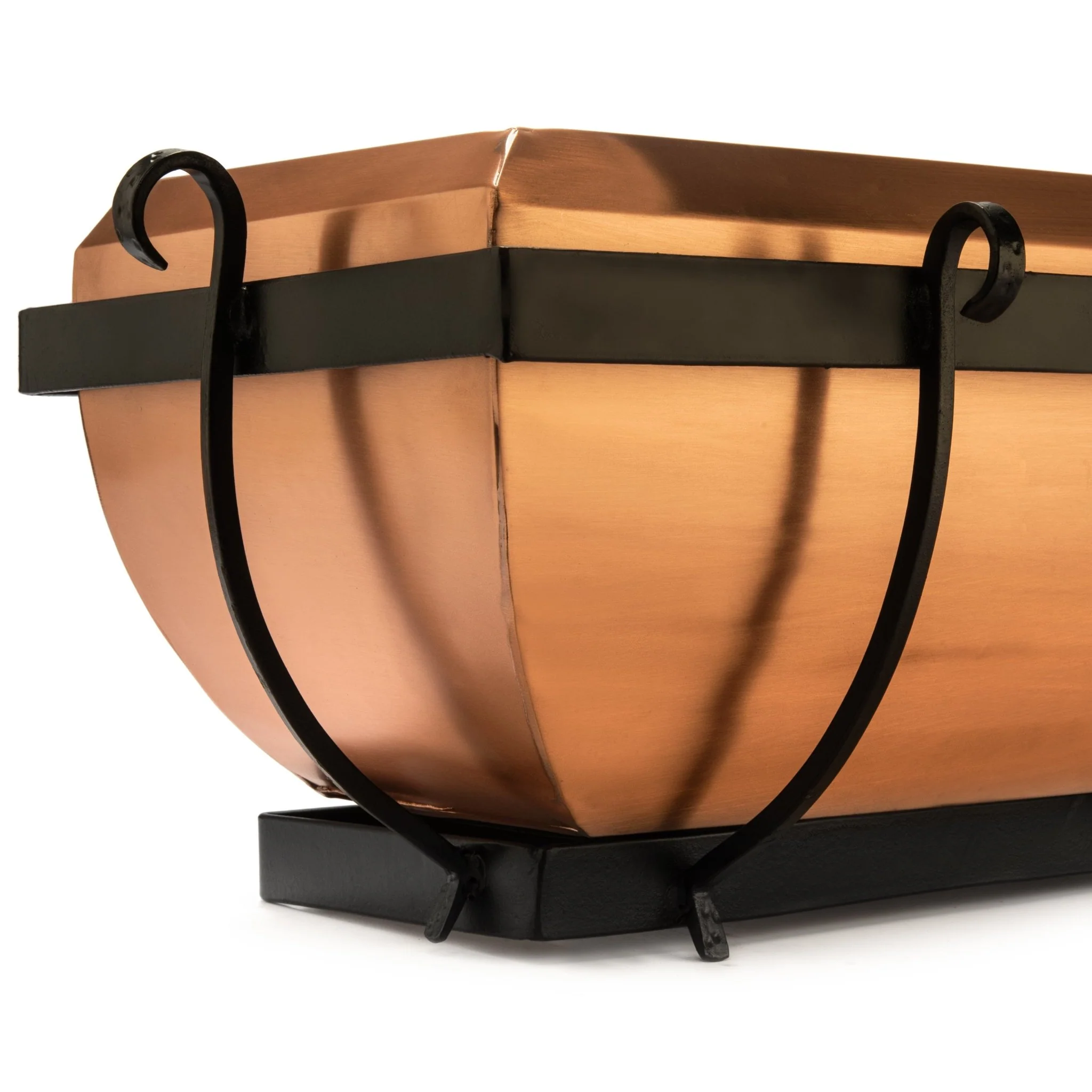 30-Inch Solid Copper Window Box with Metal Frame | Model GAR134 - Image 6