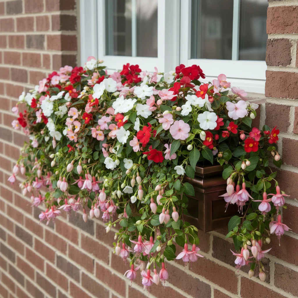 48-Inch Williamsburg Window Box with Metal Brackets - Image 4